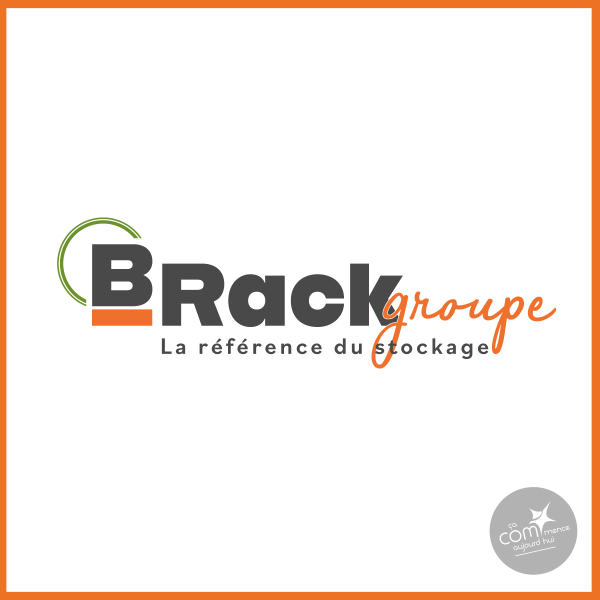 b-rack logo et naming, construire toute votre communication en industrie