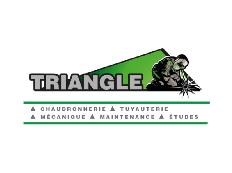 logo triangle industrie chaudronnerie